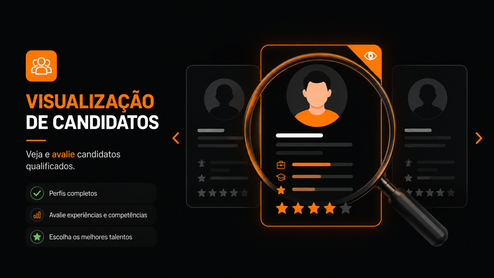 VISUALIZAÇÃO DE CANDIDATOS